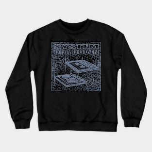 System of a Down - Technical Drawing Crewneck Sweatshirt